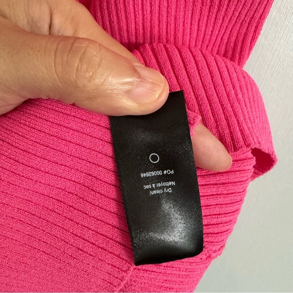 Rag & Bone Sweetheart Neckline Tank Top Size Small in Pink - Picture 5 of 8